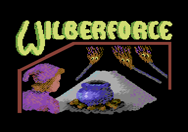 Sorcerer's Apprentice box art for Commodore 64